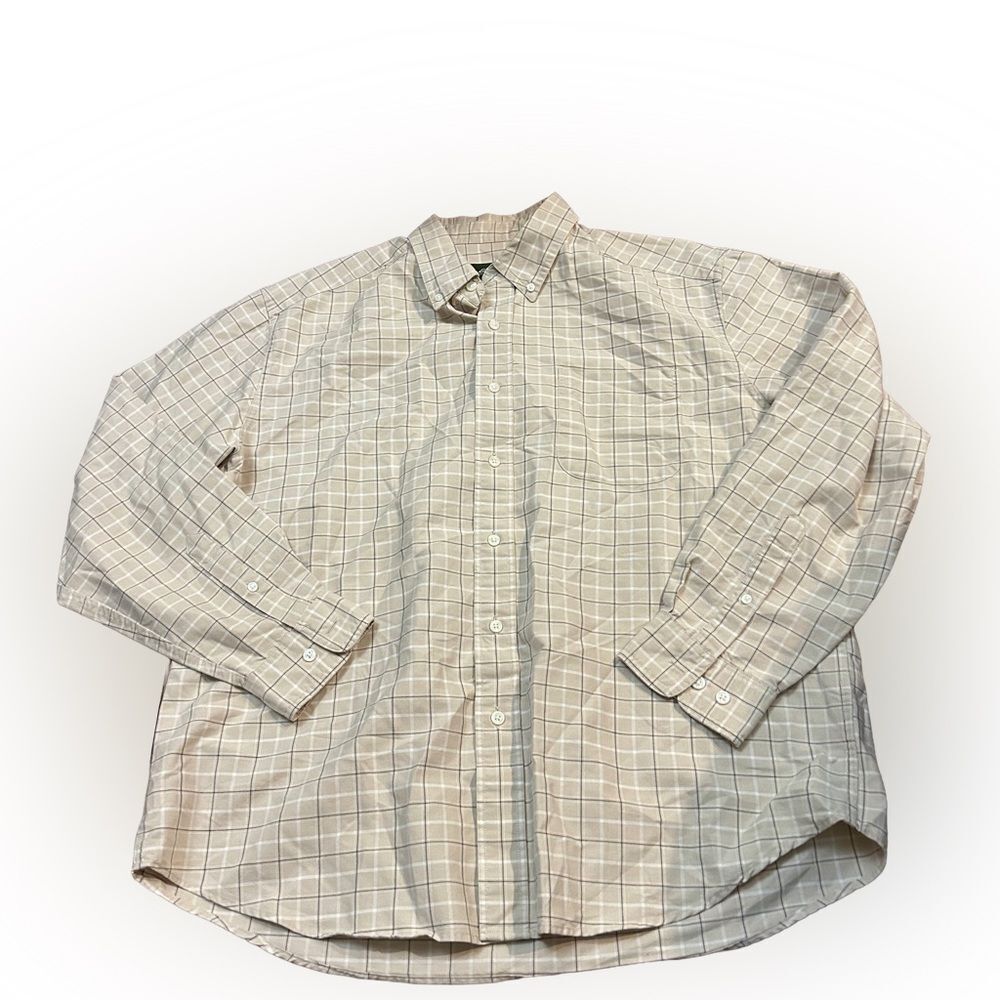 Eddie Bauer Plaid Men’s Button Down Shirt